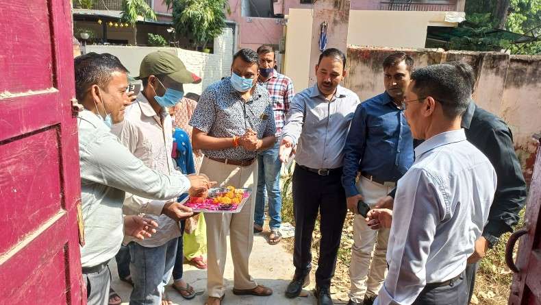 Inauguration of Repair/Maintenance work started in PC Hauz Khas